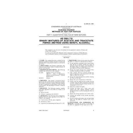 AS 2001.7.8-1983 [ Superseded ]
