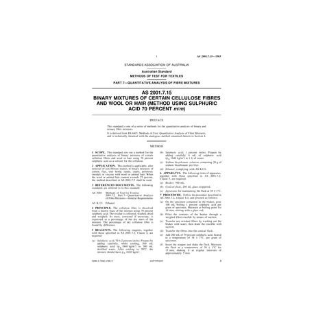 AS 2001.7.15-1983 [ Superseded ]