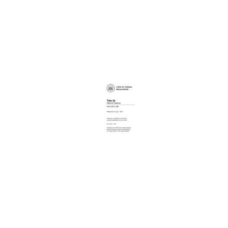 CFR 32CFR 630-699