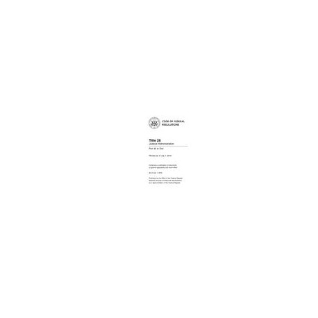 CFR 28CFR 43-END