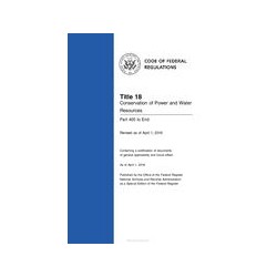 CFR 18CFR 400-END