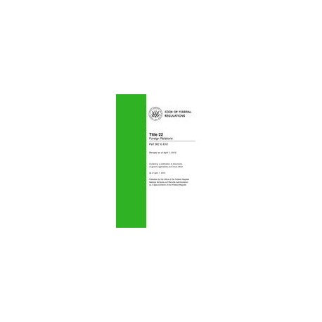 CFR 22CFR 300-END