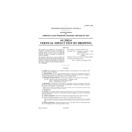AS 2582.4-1983 [ Superseded ]