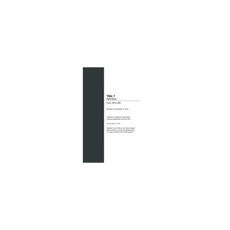 CFR 7CFR 700-899