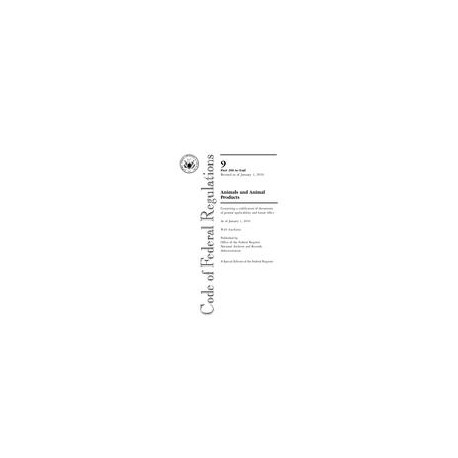 CFR 9CFR 200-END