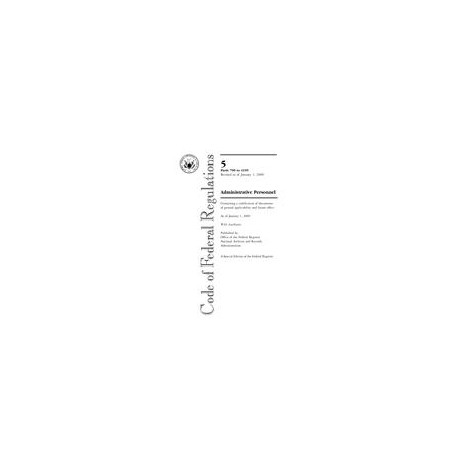 CFR 5CFR 700-1199
