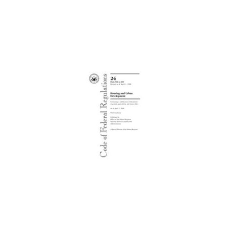 CFR 24CFR 500-699