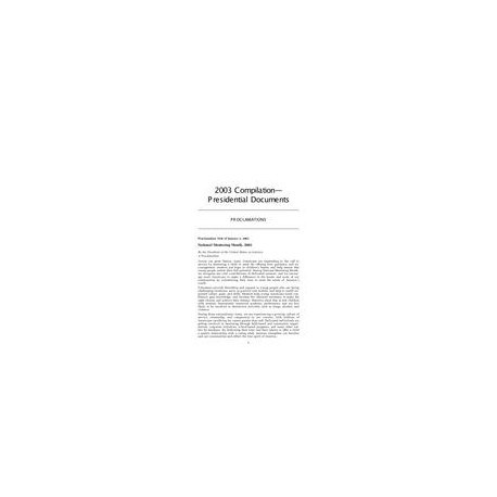 CFR 3CFR 100-102