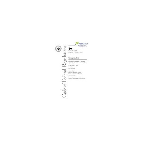 CFR 49CFR 186-199