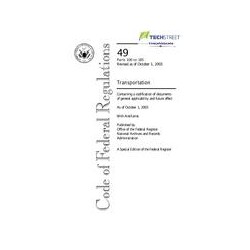 CFR 49CFR 100-185