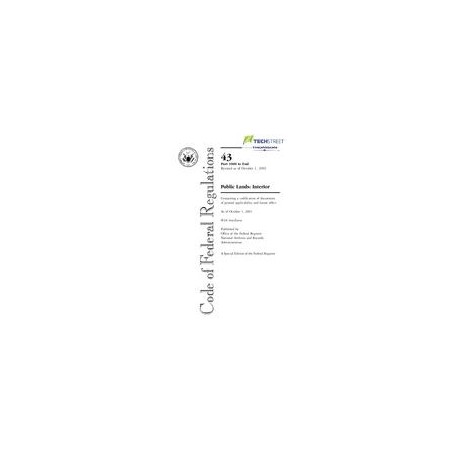 CFR 43CFR 1000-END
