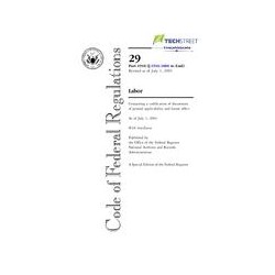 CFR 29CFR 1910.1000-1910 END