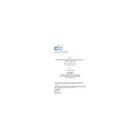 COMPREHENSIVE MODELLING OF COLOUR QUALITY FOR LED LIGHTING (OP11, 60-66)
