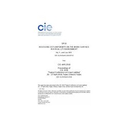 ASSESSING CCT UNIFORMITY ON THE WORK SURFACE IN A REAL LIT ENVIRONMENT (OP10, 55-59)