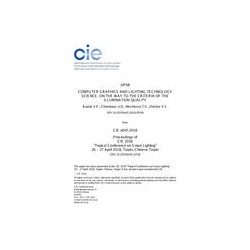 COMPUTER GRAPHICS AND LIGHTING TECHNOLOGY SCIENCE. ON THE WAY TO THE CRITERIA OF THE ILLUMINATION QUALITY (OP08, 43-49)
