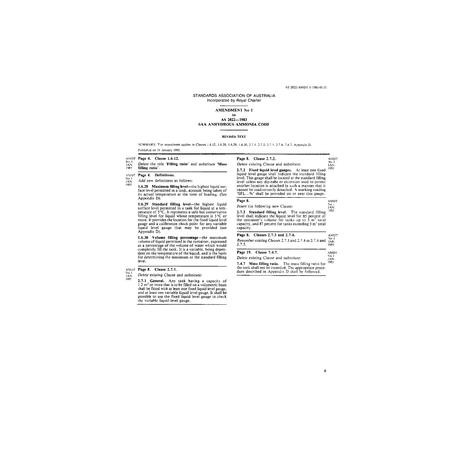 AS 2022-1983 AMDT 1 [ Superseded ]