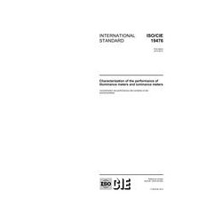 CIE ISO/CIE 19476:2014