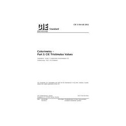 CIE S 014-3/E:2011