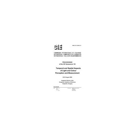 CIE x025:2003