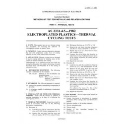 AS 2331.4.5-1982 [ Superseded ]