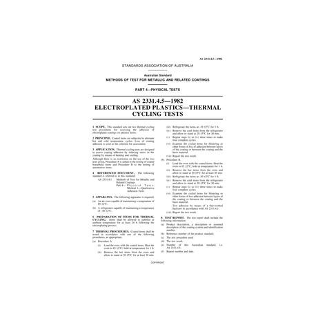 AS 2331.4.5-1982 [ Superseded ]