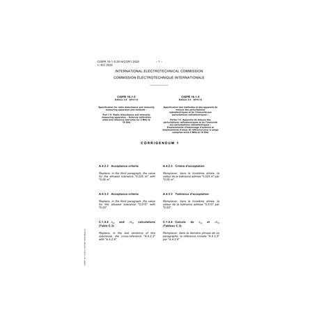 CISPR 16-1-5 Cor.1 Ed. 2.0 b:2020