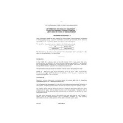 CISPR 22 ISH I3 Ed. 6.0 b:2012