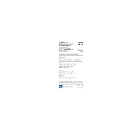 CISPR 16-1-1 Amd.1 Ed. 2.0 b:2006