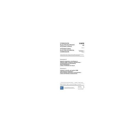 CISPR 11 Amd.2 Ed. 4.0 b:2006