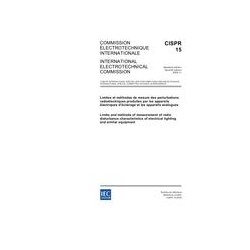 CISPR 15 Ed. 7.0 b:2005