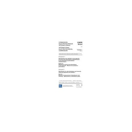 CISPR 16-2-2 Amd.1 Ed. 1.0 b:2004