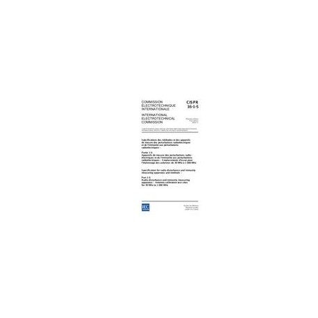 CISPR 16-1-5 Ed. 1.0 b:2003