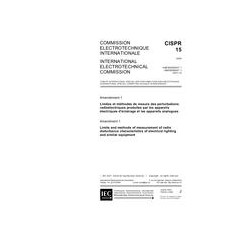 CISPR 15 Amd.1 Ed. 6.0 b:2001