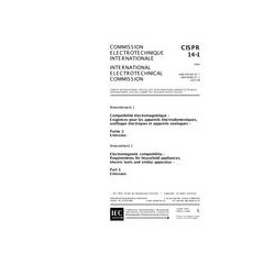 CISPR 14-1 Amd.1 Ed. 4.0 b:2001