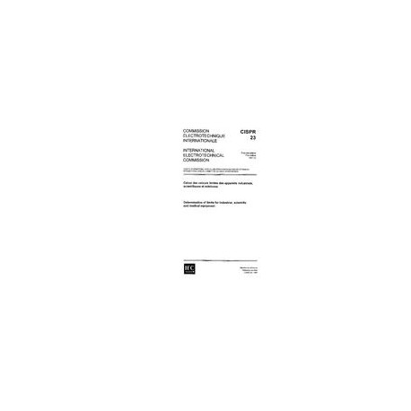 CISPR 23 Ed. 1.0 b:1987