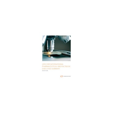 CMR International 2016 Pharmaceutical R&amp;D Factbook