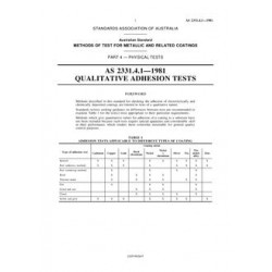AS 2331.4.1-1981 [ Superseded ]