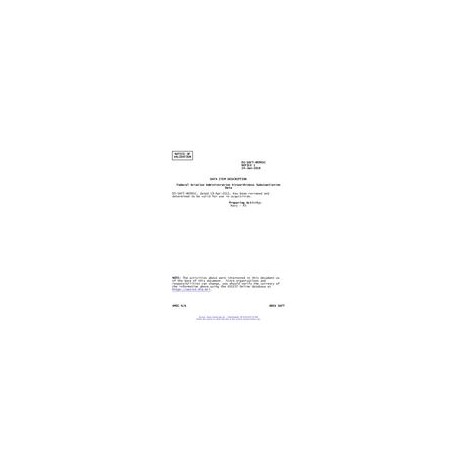 DID DI-SAFT-80901C Notice 1 - Validation 1