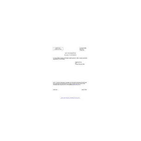 DID DI-TMSS-81586A Notice 1 - Cancellation