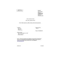 DOD DOD-S-70338/1 Notice 3 - Cancellation