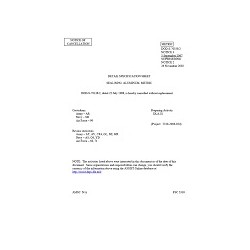 DOD DOD-S-70338/2 Notice 3 - Cancellation
