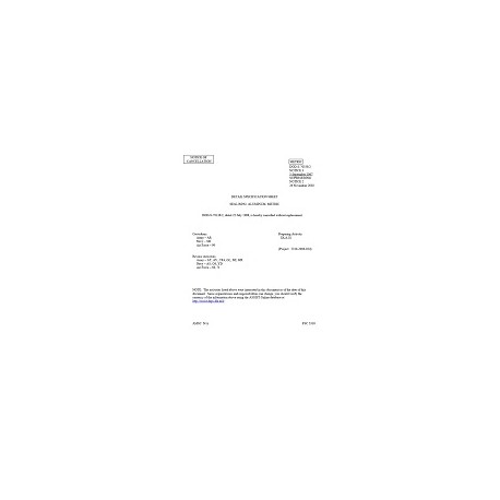 DOD DOD-S-70338/2 Notice 3 - Cancellation