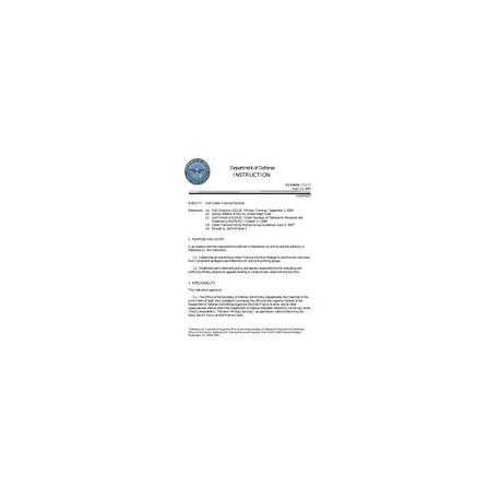DOD DODI-1322.27