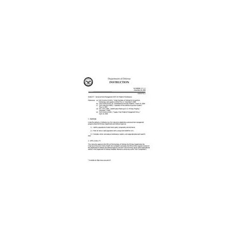 DOD DODI-4151.19