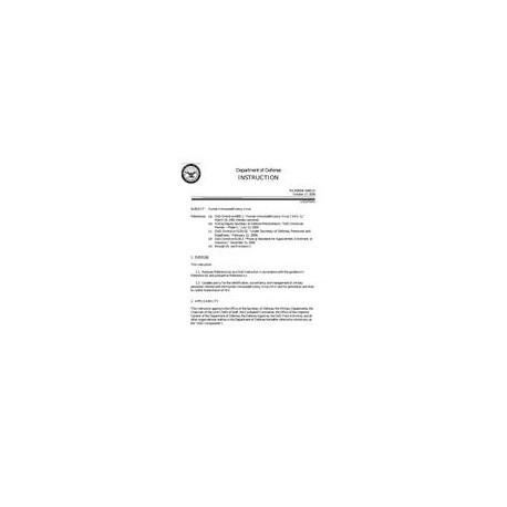 DOD DODI-6485.01