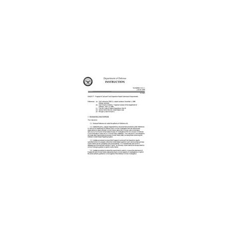 DOD DODI-5505.11