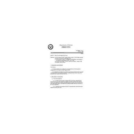 DOD DODD-5205.07
