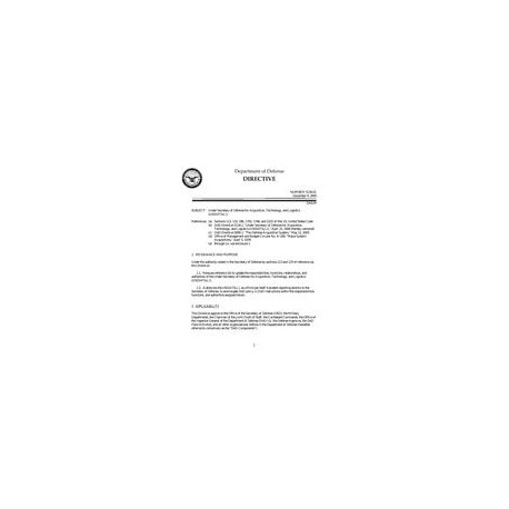 DOD DODD-5134.01