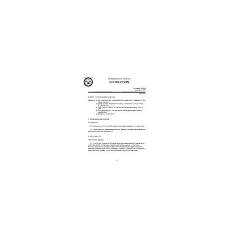 DOD DODI-1330.9