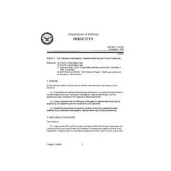 DOD DODD-3115.09